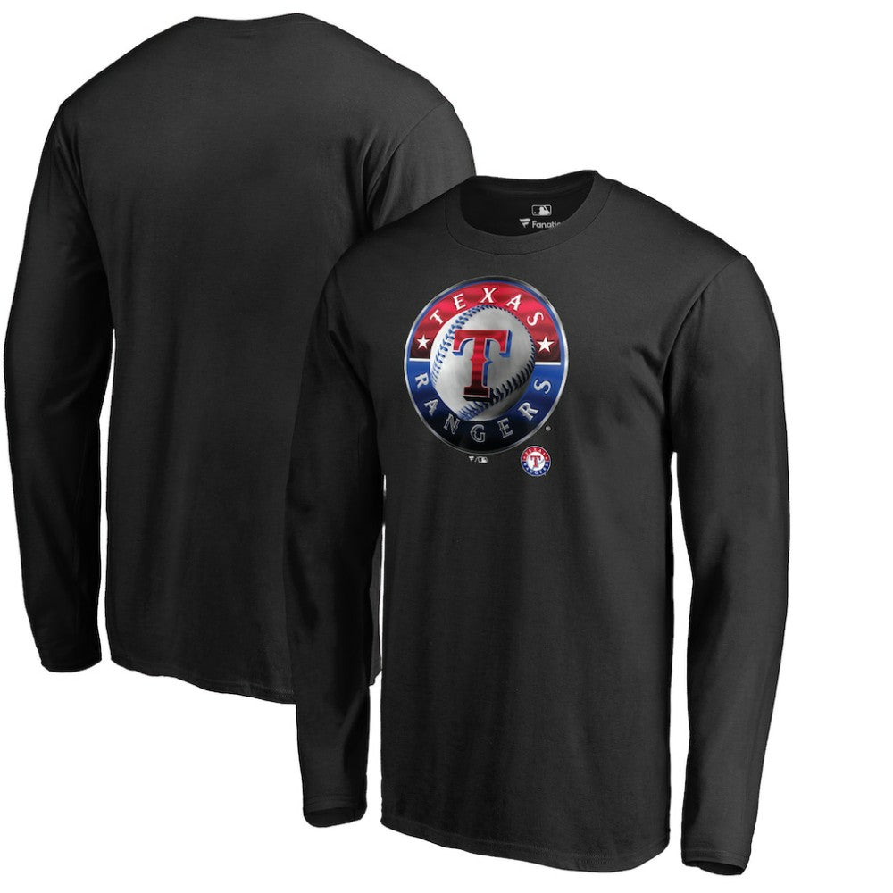 Texas Rangers Midnight Mascot Long Sleeve T-Shirt for sale
