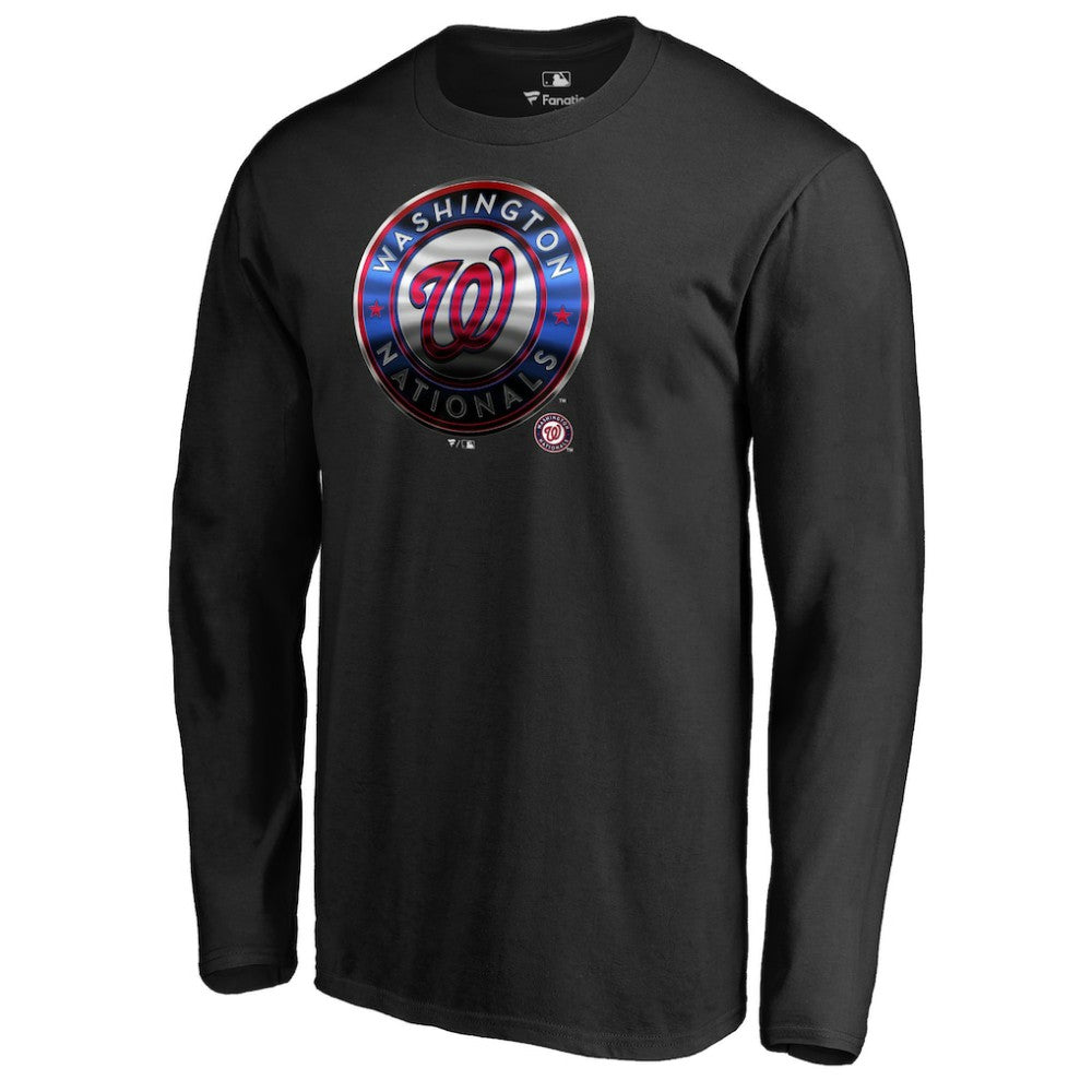 Washington Nationals Midnight Mascot Long Sleeve T-Shirt Online