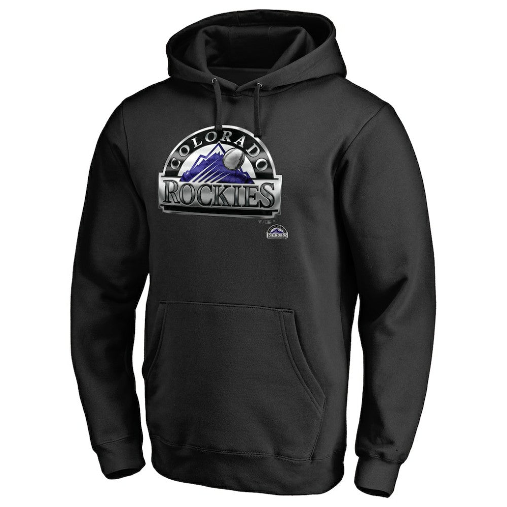 Colorado Rockies Midnight Mascot Pullover Hoodie Clearance