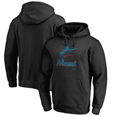 Miami Marlins Midnight Mascot Pullover Hoodie Clearance