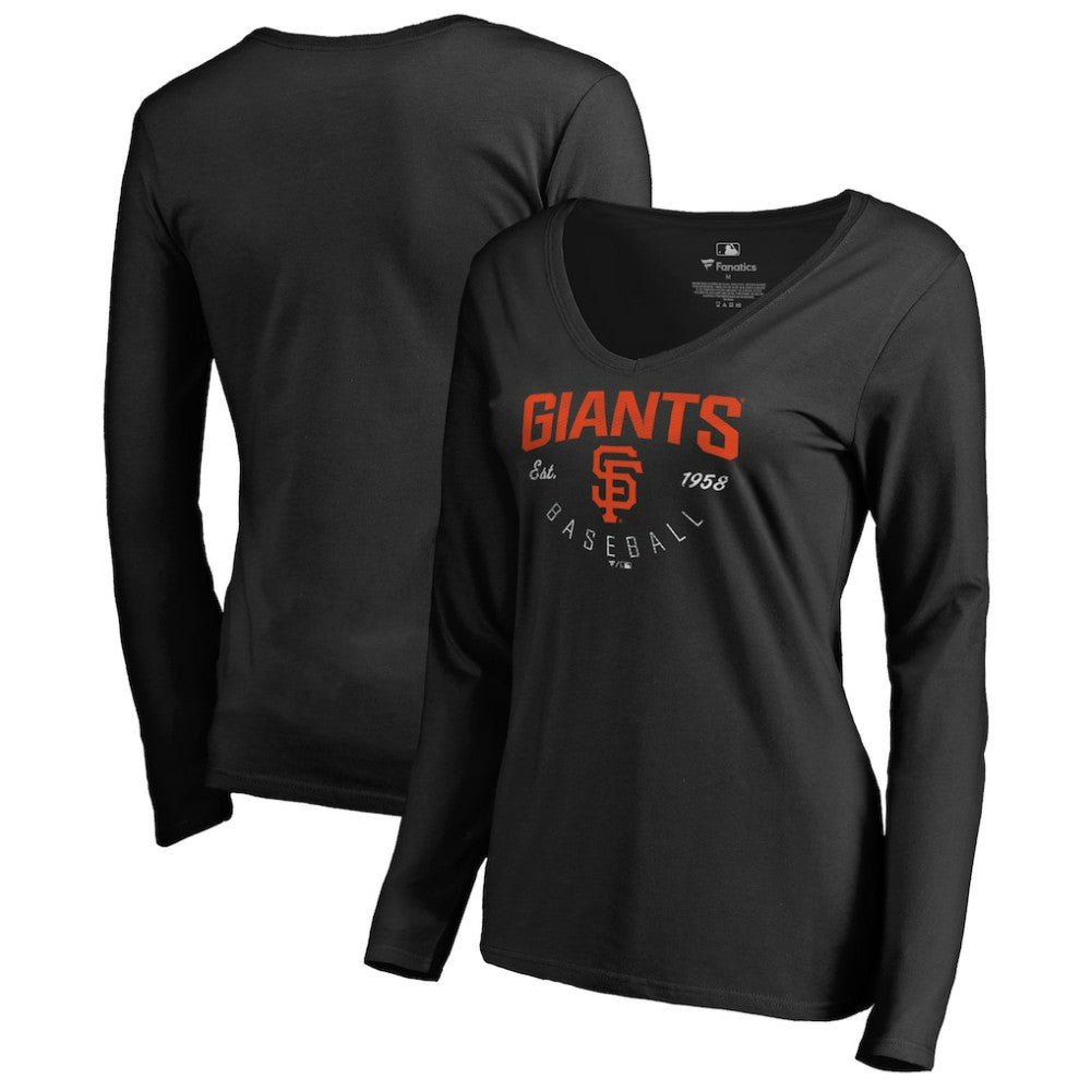 San Francisco Giants Women's Live For It Long Sleeve T-Shirt Sale