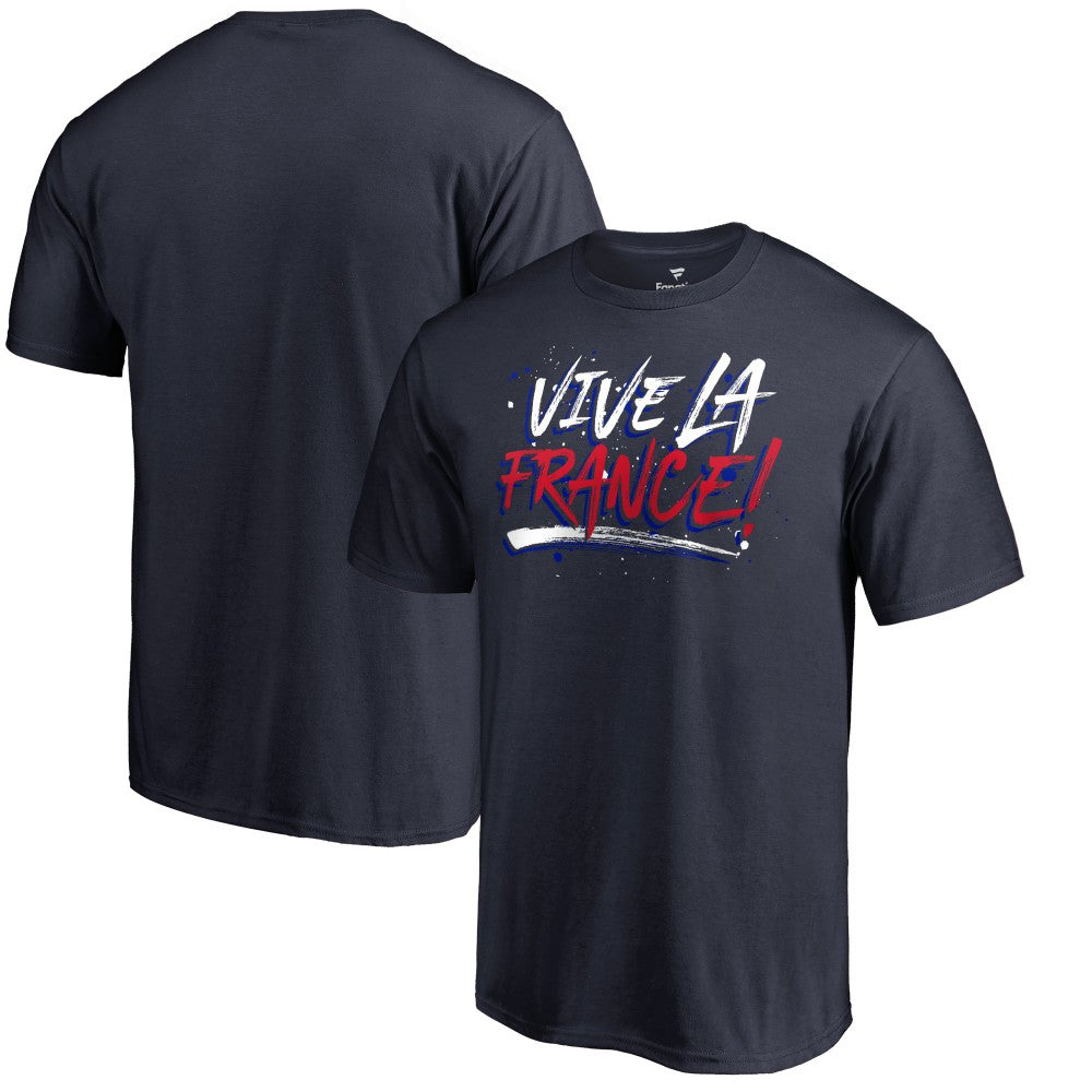 France Vive Le France T-Shirts - Navy