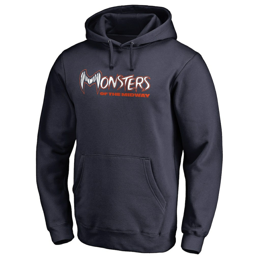 Chicago Bears Monsters Pullover Hoodie Navy - NFL