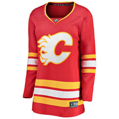 Calgary Flames - Fanatics Women's Home Breakaway Jersey Red