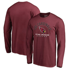 Arizona Cardinals Futbol Americano Long Sleeve T-Shirt Cardinal - NFL