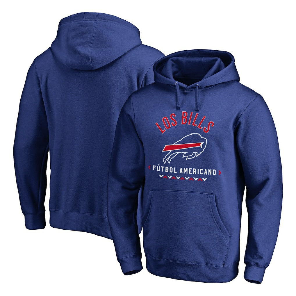 Buffalo Bills Futbol Americano Pullover Hoodie Royal - NFL