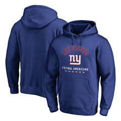New York Giants Futbol Americano Pullover Hoodie Royal - NFL