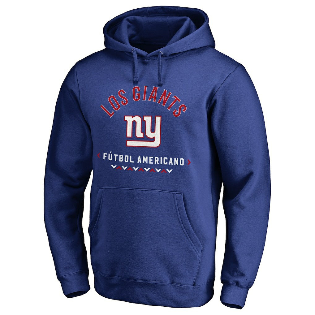 New York Giants Futbol Americano Pullover Hoodie Royal - NFL