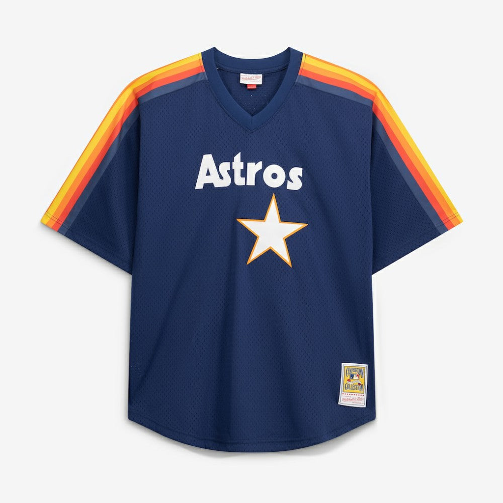 Nolan Ryan Houston Astros Mitchell & Ness Cooperstown Collection Big & Tall Mesh Batting Practice Jersey On Sale