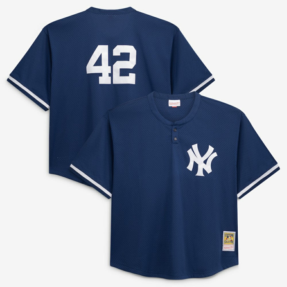 Mariano Rivera New York Yankees Mitchell & Ness Cooperstown Collection Big & Tall Mesh Batting Practice Jersey Online