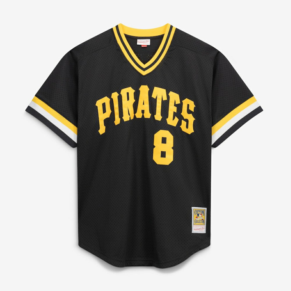 Willie Stargell Pittsburgh Pirates Mitchell & Ness Cooperstown Collection Big & Tall Mesh Batting Practice Jersey Online
