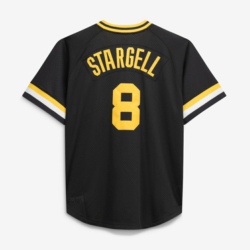Willie Stargell Pittsburgh Pirates Mitchell & Ness Cooperstown Collection Big & Tall Mesh Batting Practice Jersey Online