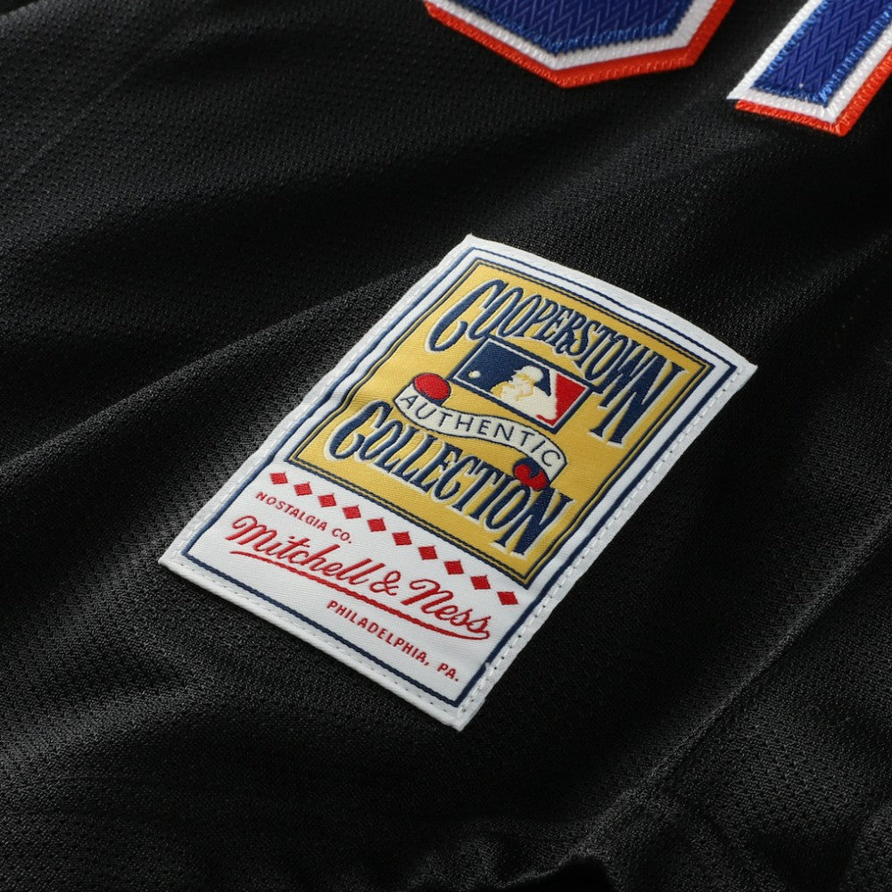Mike Piazza New York Mets Mitchell & Ness Big & Tall Cooperstown Mesh Batting Practice Jersey - Black | MLB Jerseys