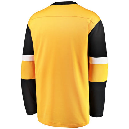 Pittsburgh Penguins Fanatics Alternate Breakaway Jersey - Gold | NHL Jerseys