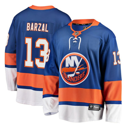 Mathew Barzal New York Islanders Fanatics Breakaway Jersey - Royal | NHL Jerseys