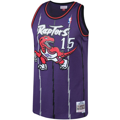 Vince Carter Toronto Raptors 1998/99 Big & Tall Hardwood Classics Swingman Jersey - Purple | NBA Jerseys