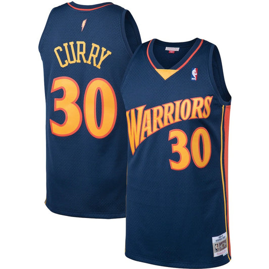 Stephen Curry Golden State Warriors 2009/10 Big & Tall Hardwood Classics Swingman Jersey sale - Navy | NBA Jerseys