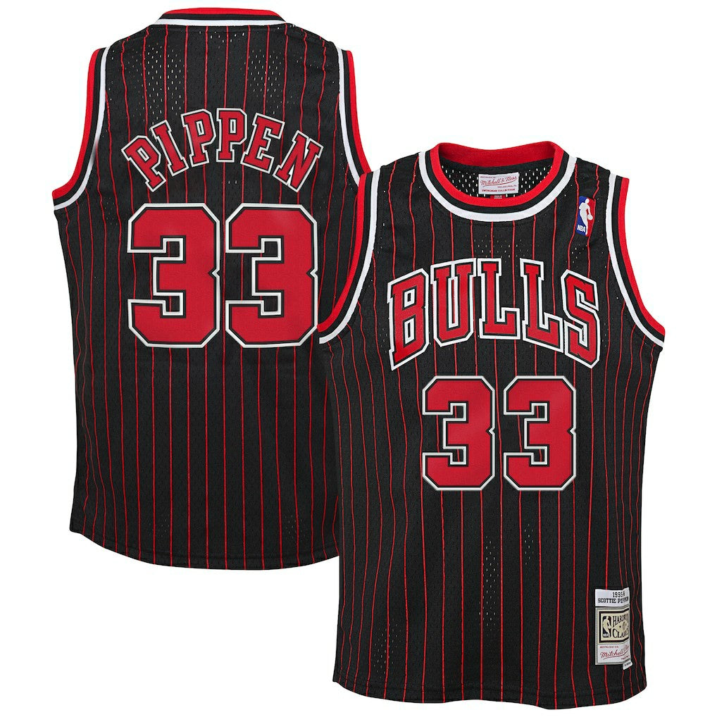 Mitchell & Ness - Scottie Pippen Chicago Bulls Big & Tall Hardwood Classics Swingman Jersey - Black