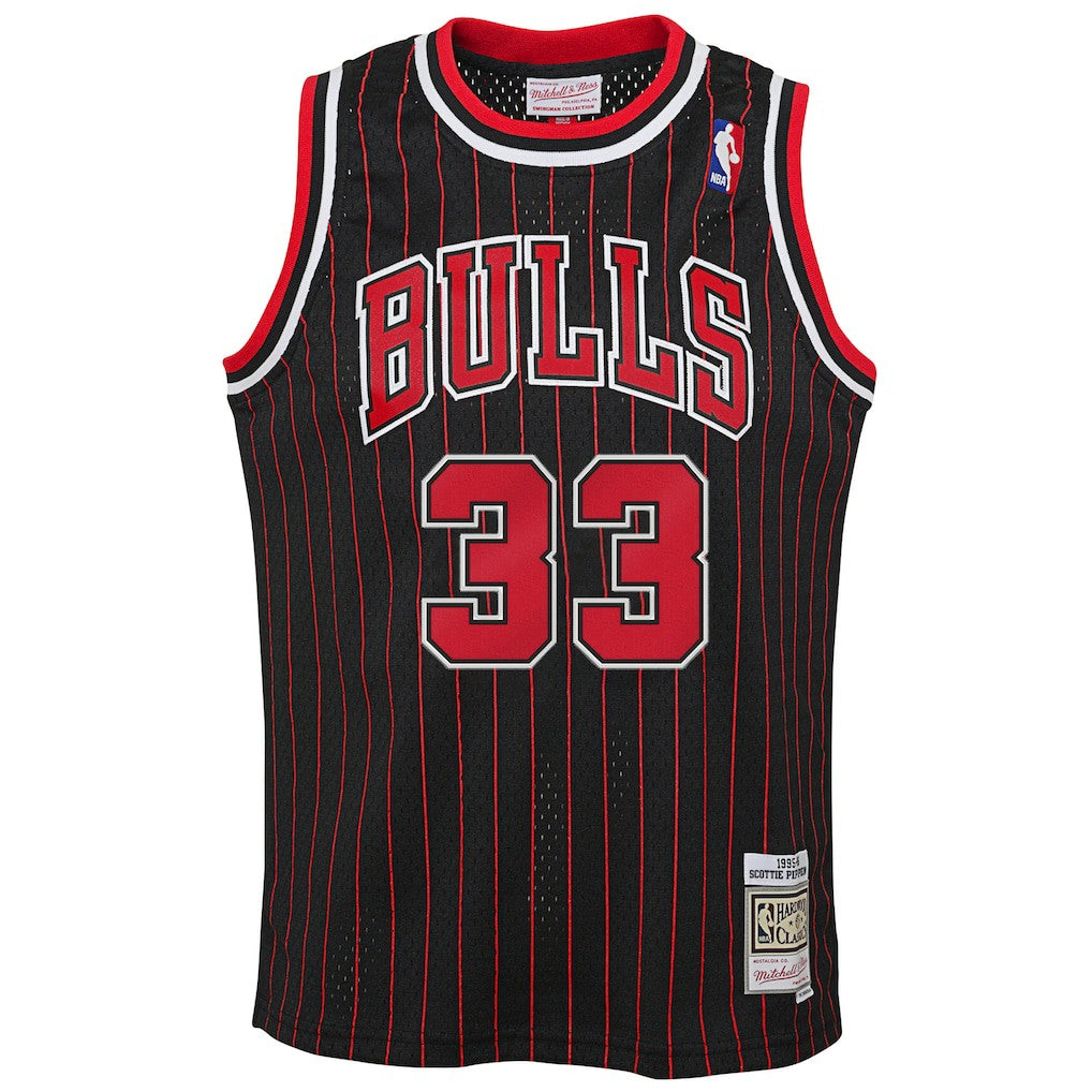 Mitchell & Ness - Scottie Pippen Chicago Bulls Big & Tall Hardwood Classics Swingman Jersey - Black