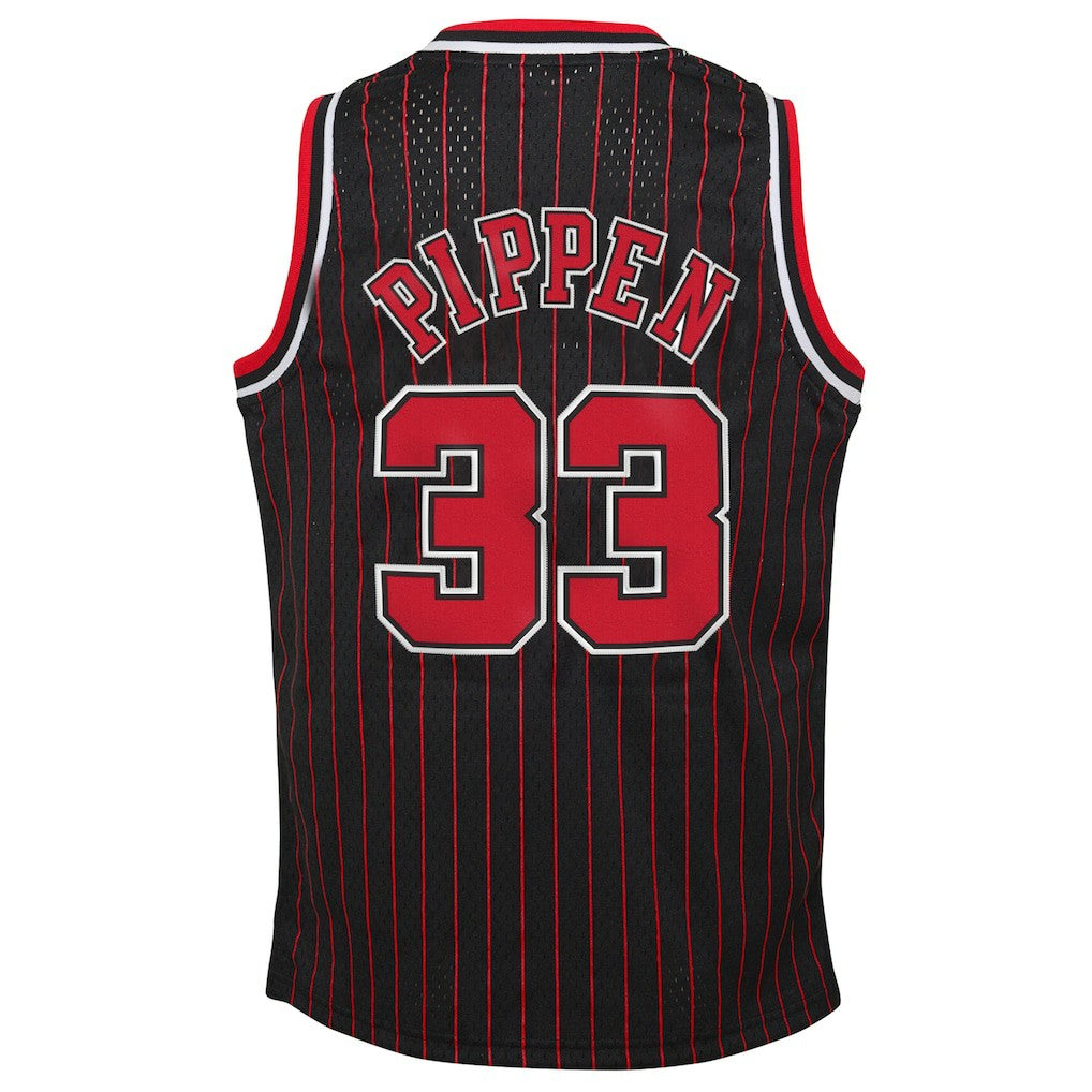 Mitchell & Ness - Scottie Pippen Chicago Bulls Big & Tall Hardwood Classics Swingman Jersey - Black