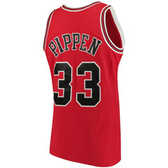 Mitchell & Ness - Scottie Pippen Chicago Bulls 1997/98 Big & Tall Hardwood Classics Swingman Jersey - Red