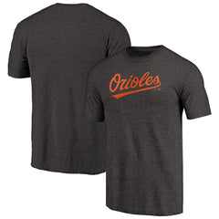 Baltimore Orioles Team Wordmark Tri-Blend T-Shirt Near Me