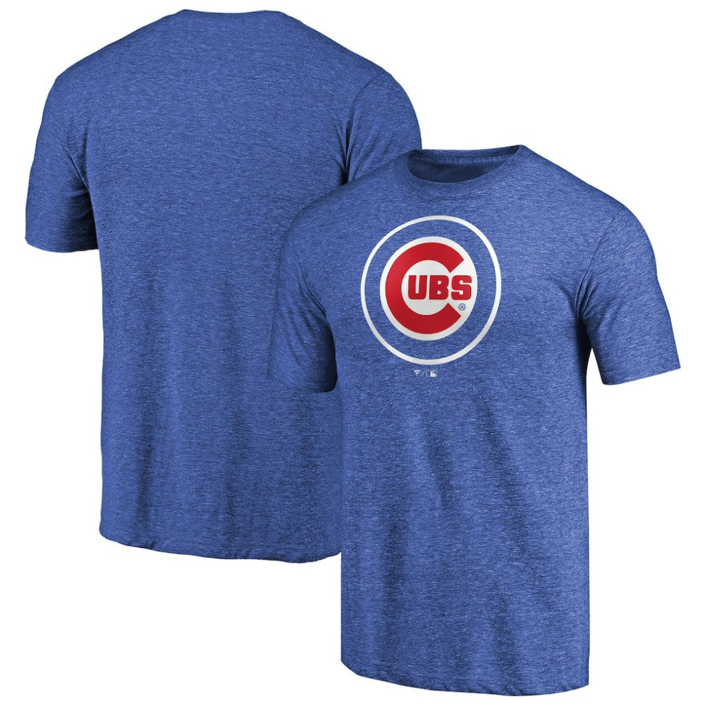 Chicago Cubs Team Wordmark Tri-Blend T-Shirt discount