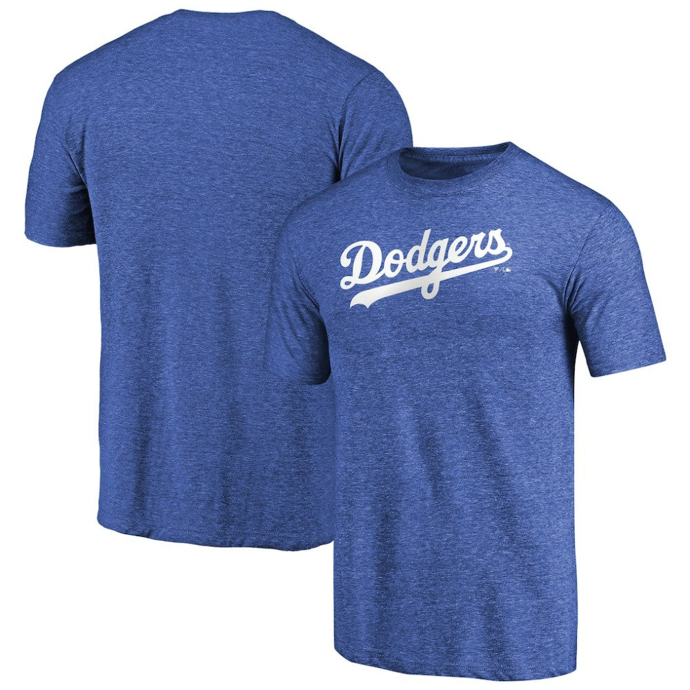 Los Angeles Dodgers Team Wordmark Tri-Blend T-Shirt Sale