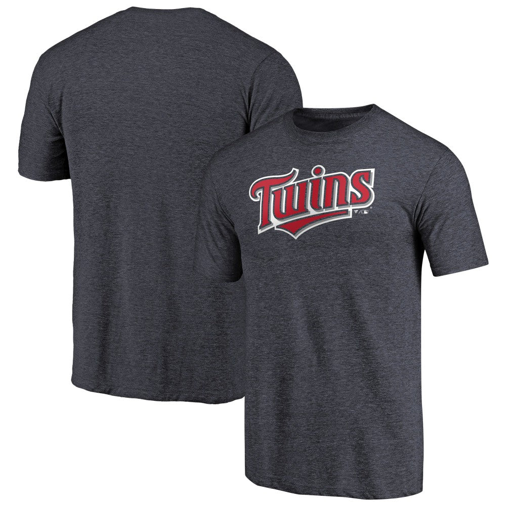 Minnesota Twins Team Wordmark Tri-Blend T-Shirt for sale