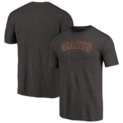 San Francisco Giants Team Wordmark Tri-Blend T-Shirt Near Me