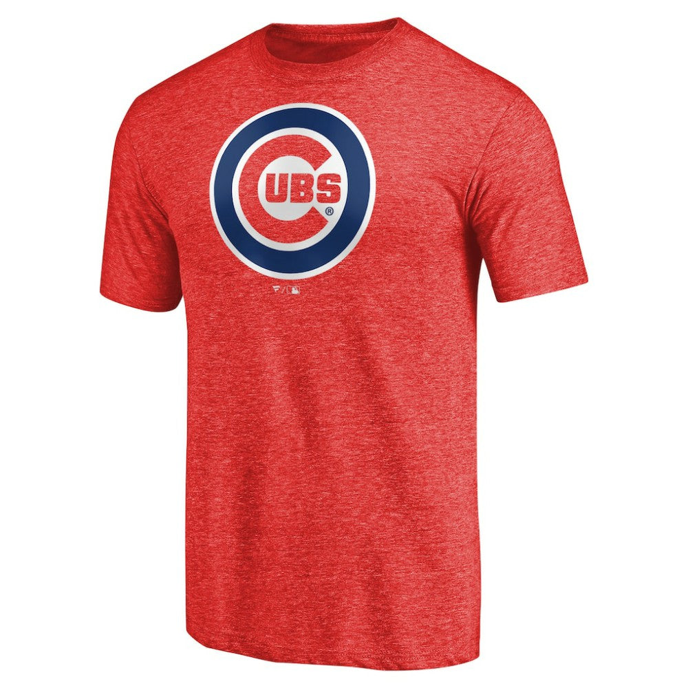 Chicago Cubs Team Wordmark Tri-Blend T-Shirt for sale
