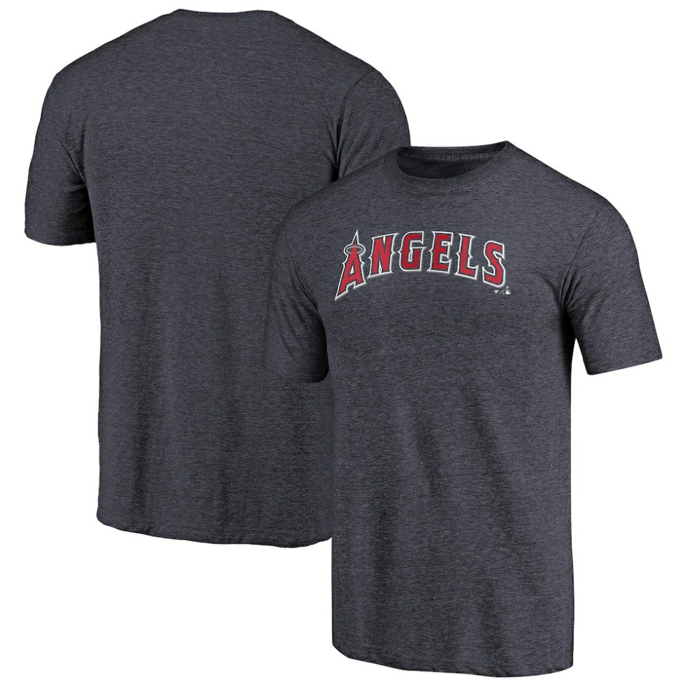 Los Angeles Angels Team Wordmark Tri-Blend T-Shirt Online
