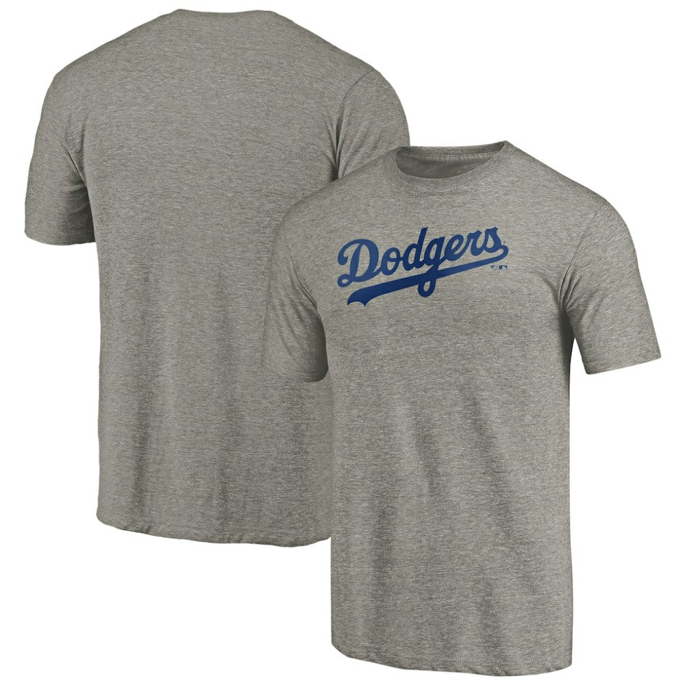 Los Angeles Dodgers Team Wordmark Tri-Blend T-Shirt for sale