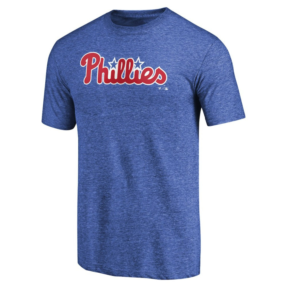 Philadelphia Phillies Team Wordmark Tri-Blend T-Shirt Online