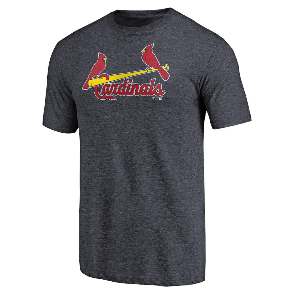 St. Louis Cardinals Team Wordmark Tri-Blend T-Shirt Lifestyle