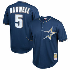 Jeff Bagwell Houston Astros Mitchell & Ness Youth Cooperstown Collection Mesh Batting Practice Jersey On Sale
