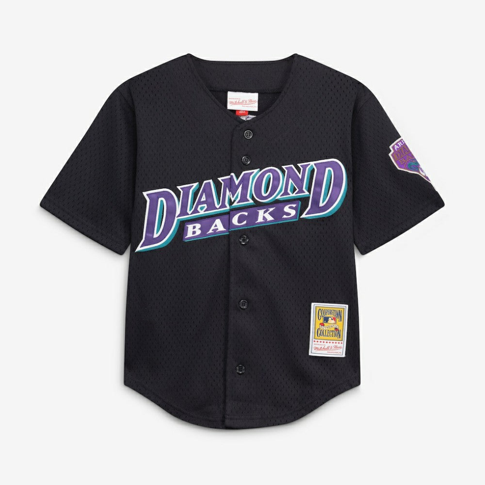 Randy Johnson Arizona Diamondbacks Mitchell & Ness Youth Cooperstown Collection Mesh Batting Practice Jersey Lifestyle