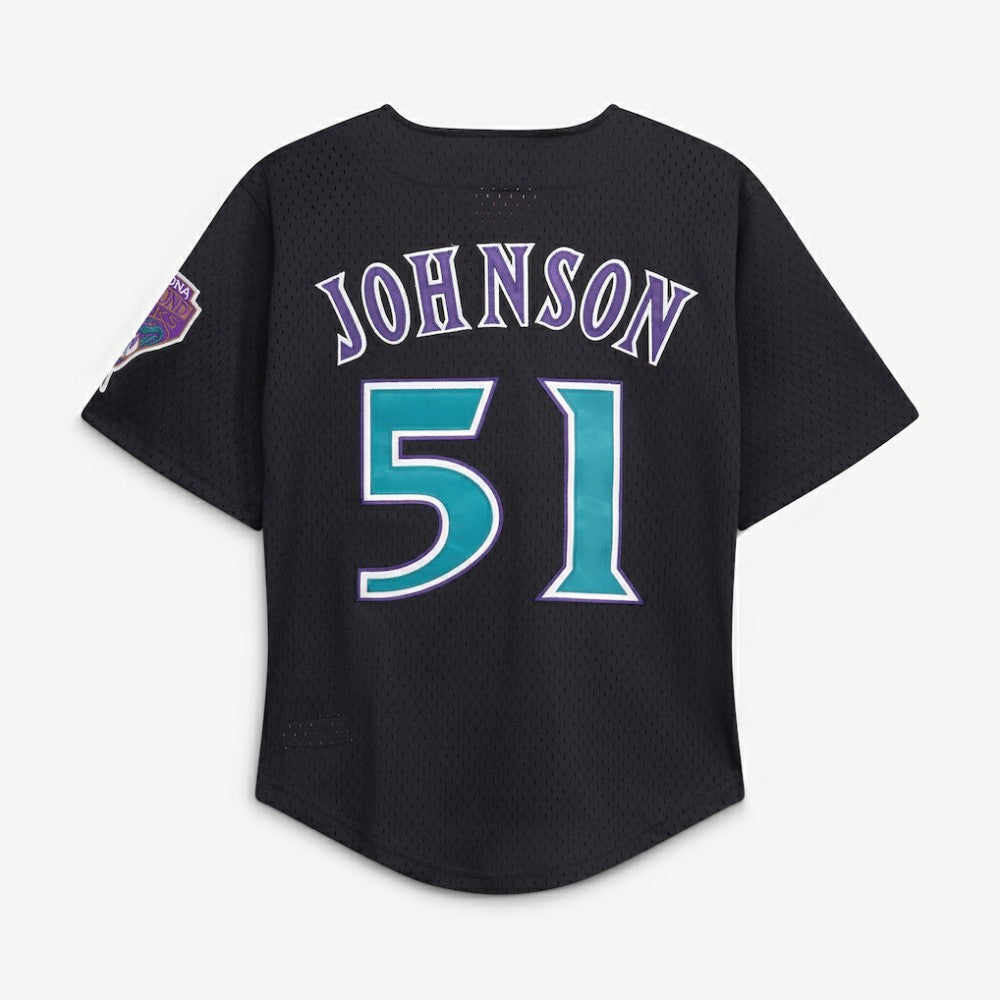 Randy Johnson Arizona Diamondbacks Mitchell & Ness Youth Cooperstown Collection Mesh Batting Practice Jersey Lifestyle