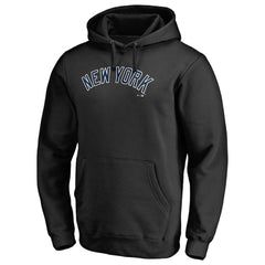 New York Yankees Official Wordmark Fitted Pullover Hoodie discount