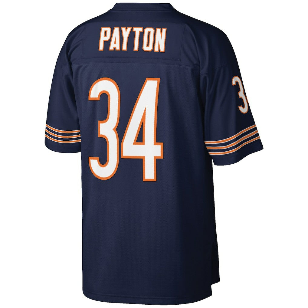 Walter Payton Chicago Bears Big & Tall 1985 Retired Player Replica Jersey Navy - Mitchell & Ness