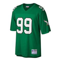 Jerome Brown Philadelphia Eagles Big & Tall 1990 Retired Player Replica Jersey Kelly Green - Mitchell & Ness