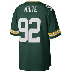 Reggie White Green Bay Packers Big & Tall 1996 Retired Player Replica Jersey Green - Mitchell & Ness