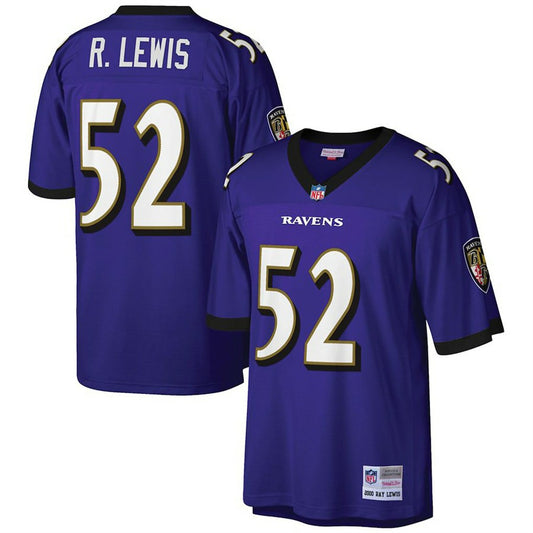 Ray Lewis Baltimore Ravens Big & Tall 2000 Retired Player Replica Jersey - Purple online | NFL Jerseys