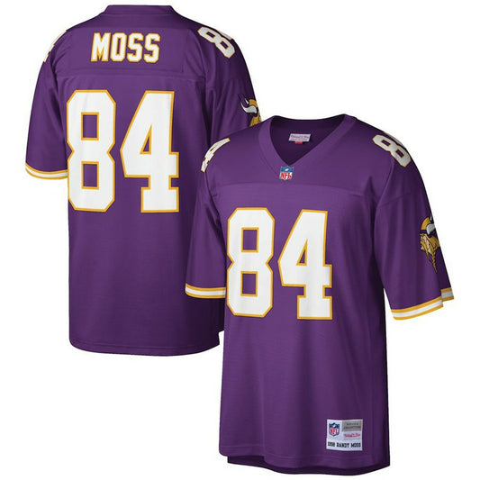 Randy Moss Minnesota Vikings Big & Tall 1998 Retired Player Replica Jersey - Purple discount | NFL Jerseys