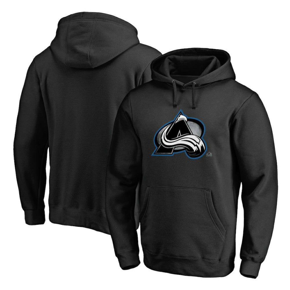 Colorado Avalanche - Core Smoke Pullover Hoodie Black