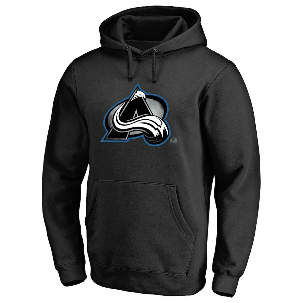Colorado Avalanche - Core Smoke Pullover Hoodie Black