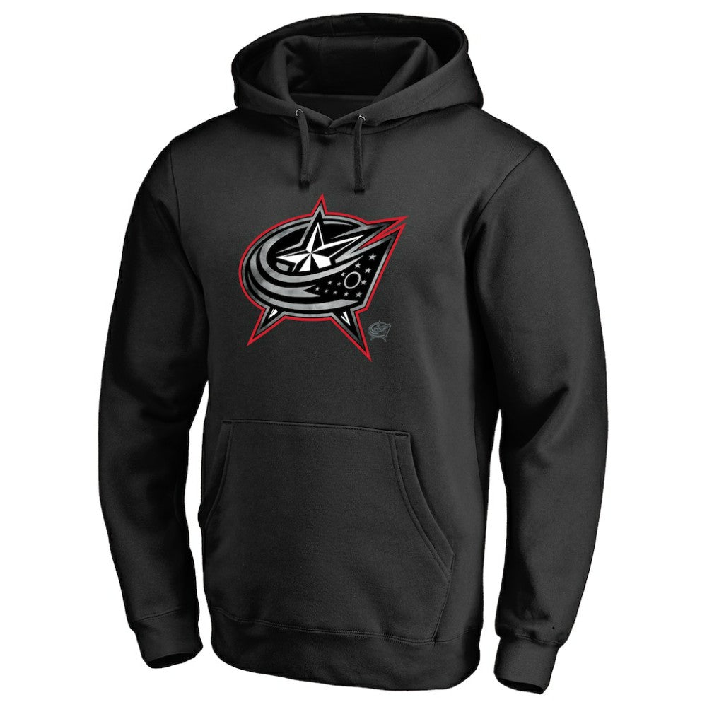 Columbus Blue Jackets - Core Smoke Pullover Hoodie Black