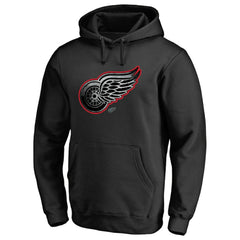 Detroit Red Wings - Core Smoke Pullover Hoodie Black