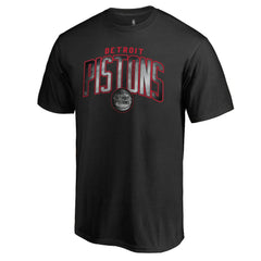 NBA - Detroit Pistons Arch Smoke T-Shirt - Black