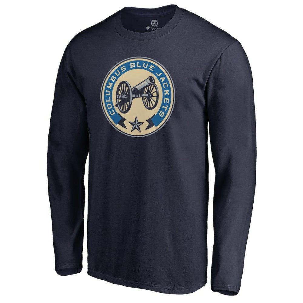 Columbus Blue Jackets - Team Alternate Long Sleeve T-Shirt Navy